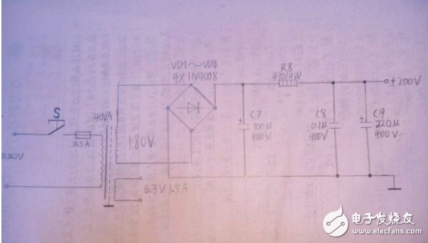 推挽電路圖全集（6n5、6N16B、6N11+6N5、6T1+6N15等推挽電路）