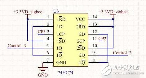 74hc74應(yīng)用電路原理圖詳情解說