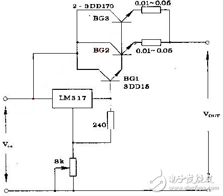 lm317應(yīng)用電路圖匯總（集成電路、擴(kuò)流電路、穩(wěn)壓電路）