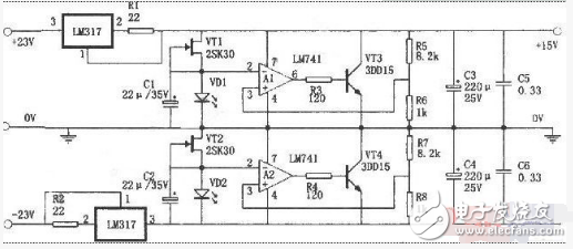 lm317應(yīng)用電路圖匯總（集成電路、擴(kuò)流電路、穩(wěn)壓電路）