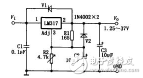 用LM317制作簡(jiǎn)單可調(diào)穩(wěn)壓器
