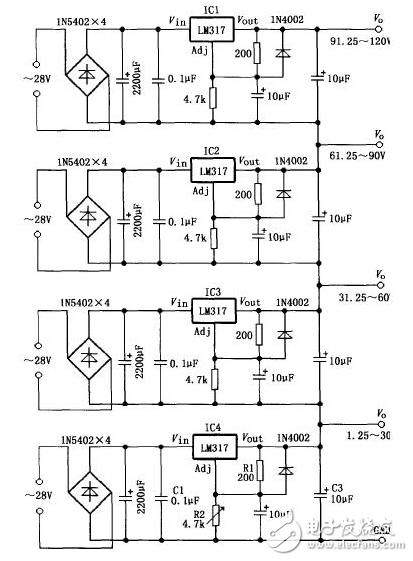 用LM317制作簡(jiǎn)單可調(diào)穩(wěn)壓器