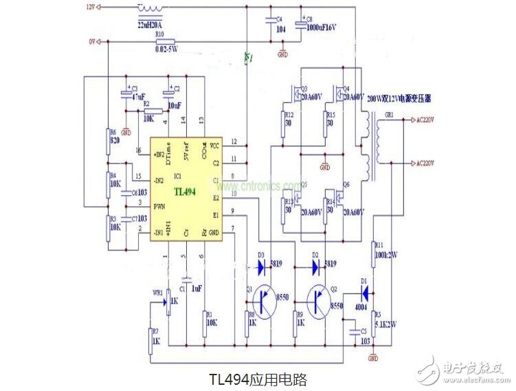 TL494在電動(dòng)助力車控制中的應(yīng)用