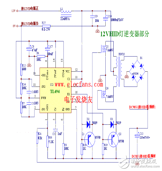 TL494工作原理圖解（引腳功能_內(nèi)部結(jié)構(gòu)_參數(shù)及開(kāi)關(guān)電源電路）