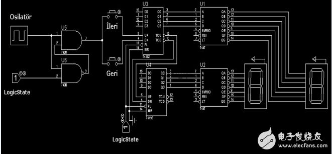 74ls192工作原理詳解_使用說(shuō)明_內(nèi)部邏輯圖及應(yīng)用電路