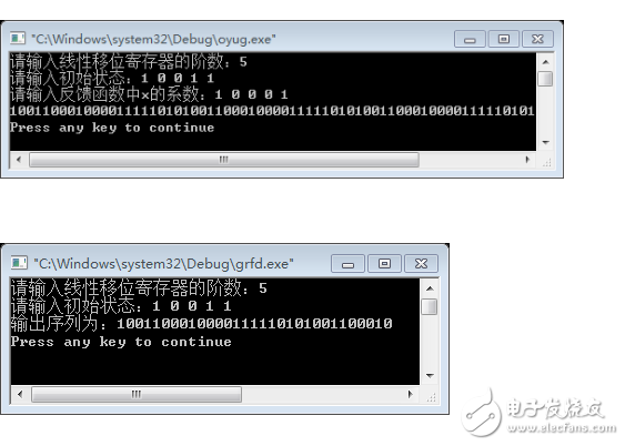 線性反饋移位寄存器原理與實(shí)現(xiàn)