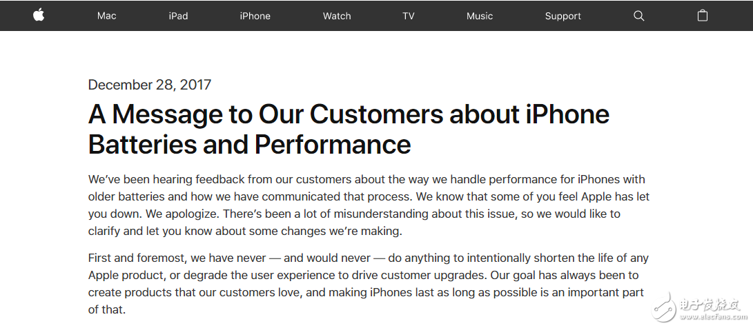 蘋果就「iPhone電池門」發(fā)表公開道歉信；華爾街分析師：明年比特幣或將崩跌四次