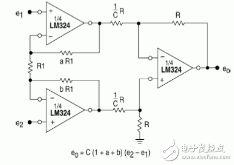 lm324典型應(yīng)用電路圖大全（11款lm324運(yùn)算放大器電路圖分享）