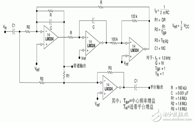 lm324典型應(yīng)用電路圖大全（11款lm324運(yùn)算放大器電路圖分享）
