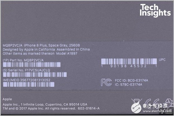 蘋果iPhone8 Plus專業(yè)拆解報(bào)告：X光照深入IC細(xì)節(jié)