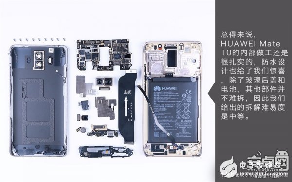 Mate 10真機(jī)拆解：做工對得起價(jià)格
