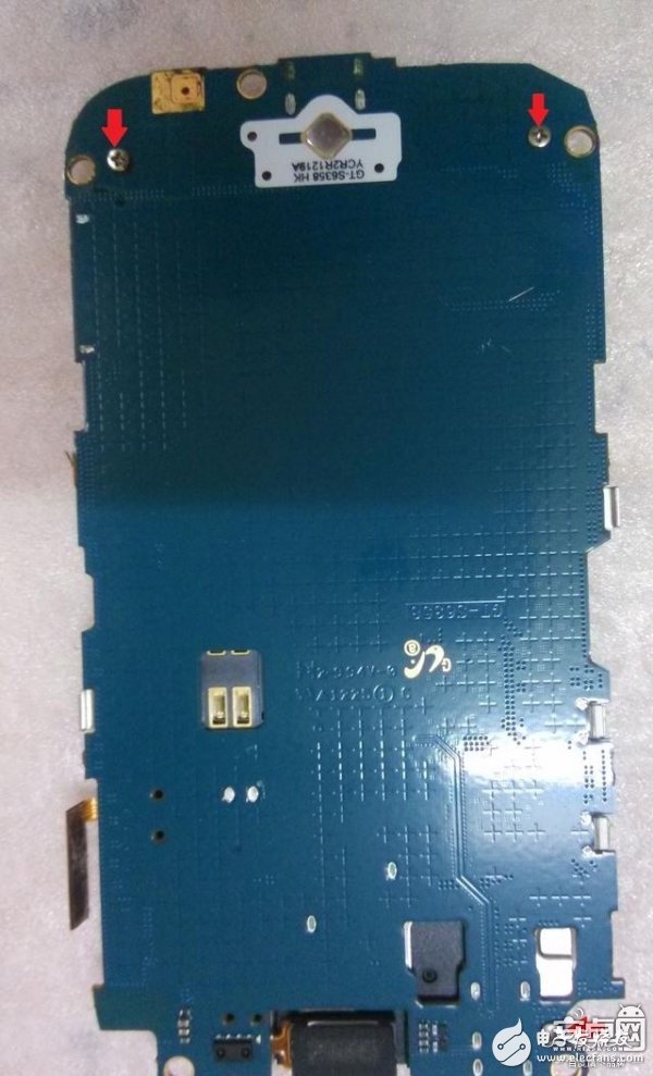 三星S6358手機(jī)拆機(jī)圖解