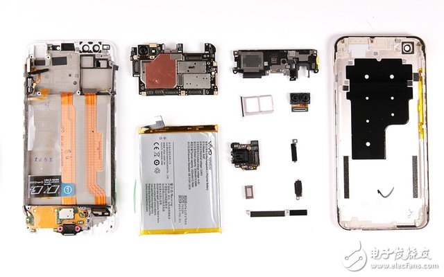 著重強(qiáng)調(diào)散熱設(shè)計(jì) vivo X9s拆解圖賞