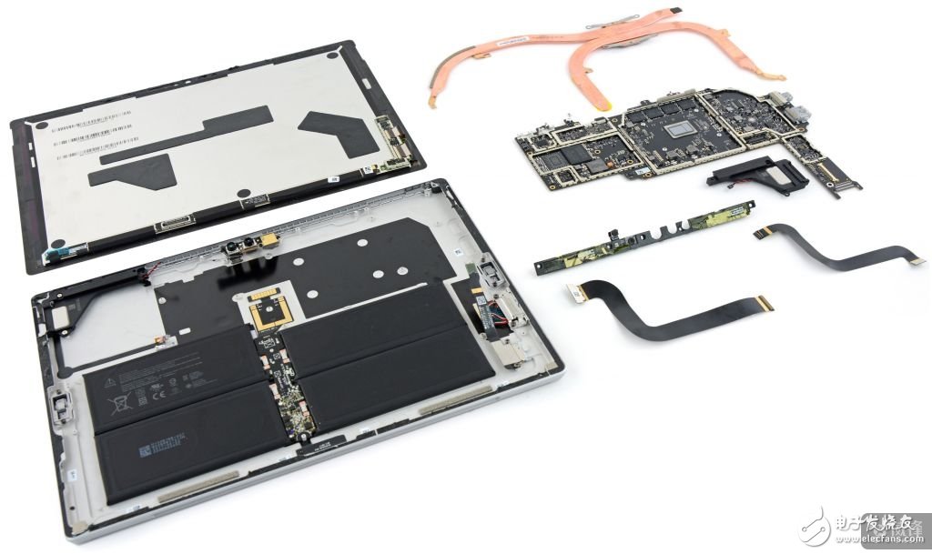 微軟全新Surface Pro拆解：SSD焊死 拆開易報(bào)廢