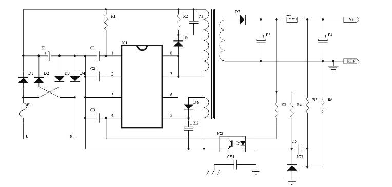 thx202h應(yīng)用電路圖大全(四款電源電路/開關(guān)電源適配器/控制型開關(guān)電源)