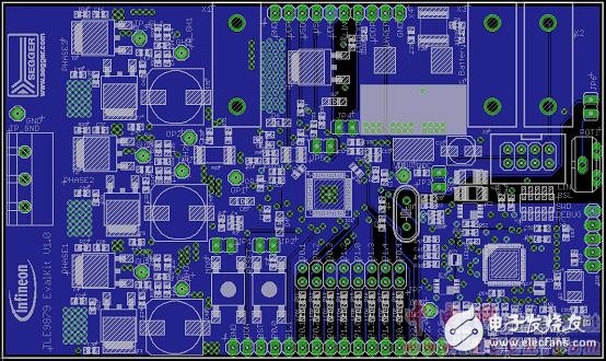 Infineon TLE9879單片汽車三相電機(jī)驅(qū)動(dòng)方案