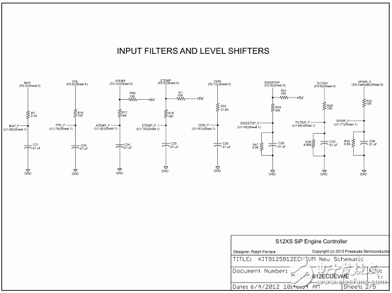 MM912－S812小型摩托車(chē)引擎ECU參考設(shè)計(jì)（特性_系統(tǒng)框圖_電路圖_pcb元件布局）