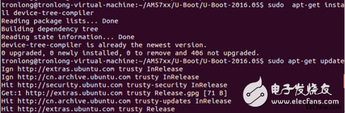 EVM開發(fā)板進行測試
