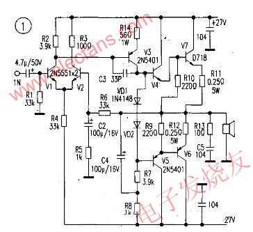 互補對稱的OCL電路 www.brongaenegriffin.com
